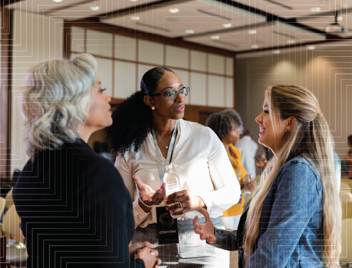Attendees and exhibitors networking at the AHA's Healthier Together Conference, taking place in Dallas May 12-14, 2026