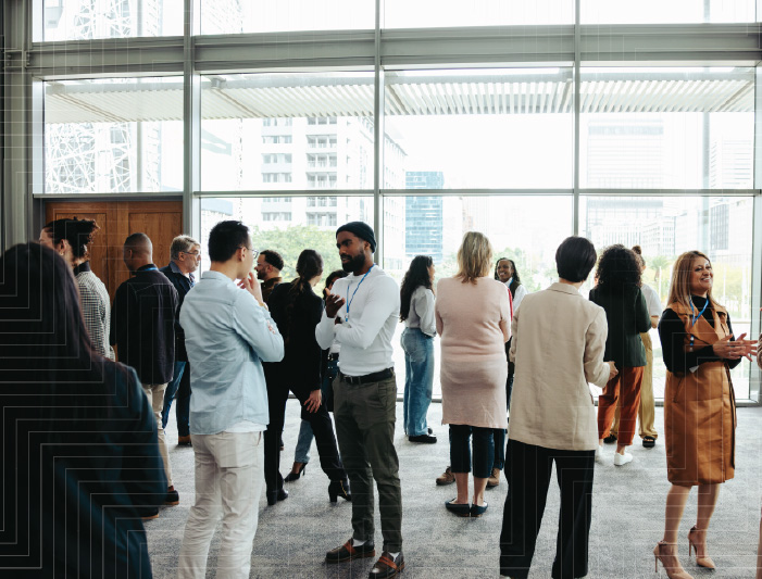 Attendees network and discuss at the AHA's Healthier Together Conference, taking place May 12-14, 2026 in Dallas