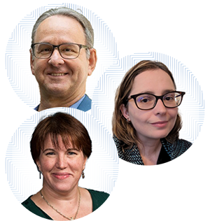 2026 AHA Healthier Together Conference day two plenary session speakers: Henry Claypool, Sam Crane, Michelle Meade